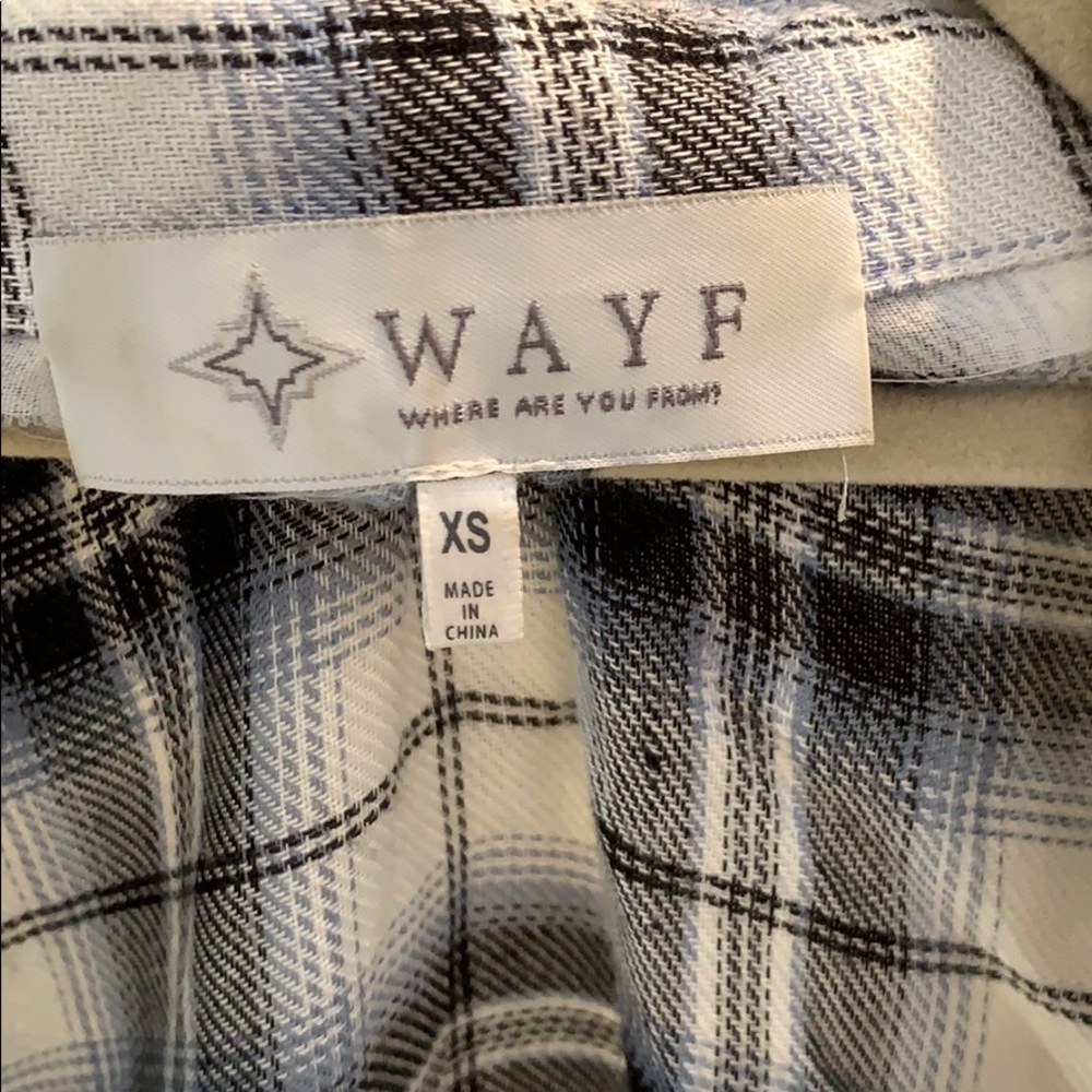Wayf Plaid Button Up - Picture 2 of 4
